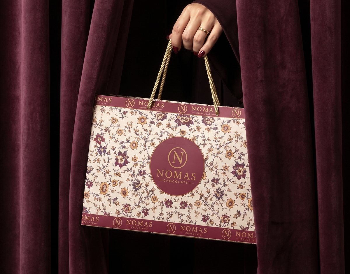 The floral Nomas gift bag