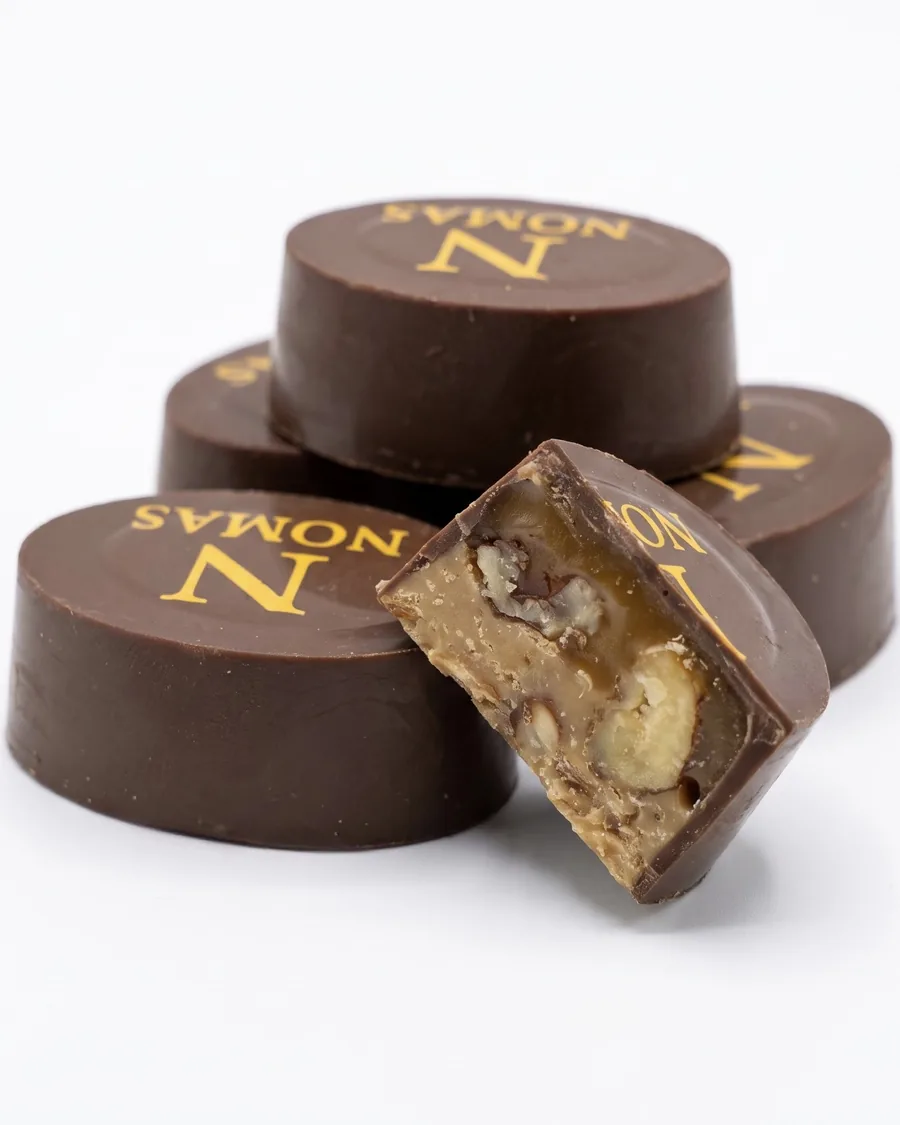 Toffee & pecan with dulce chocolate